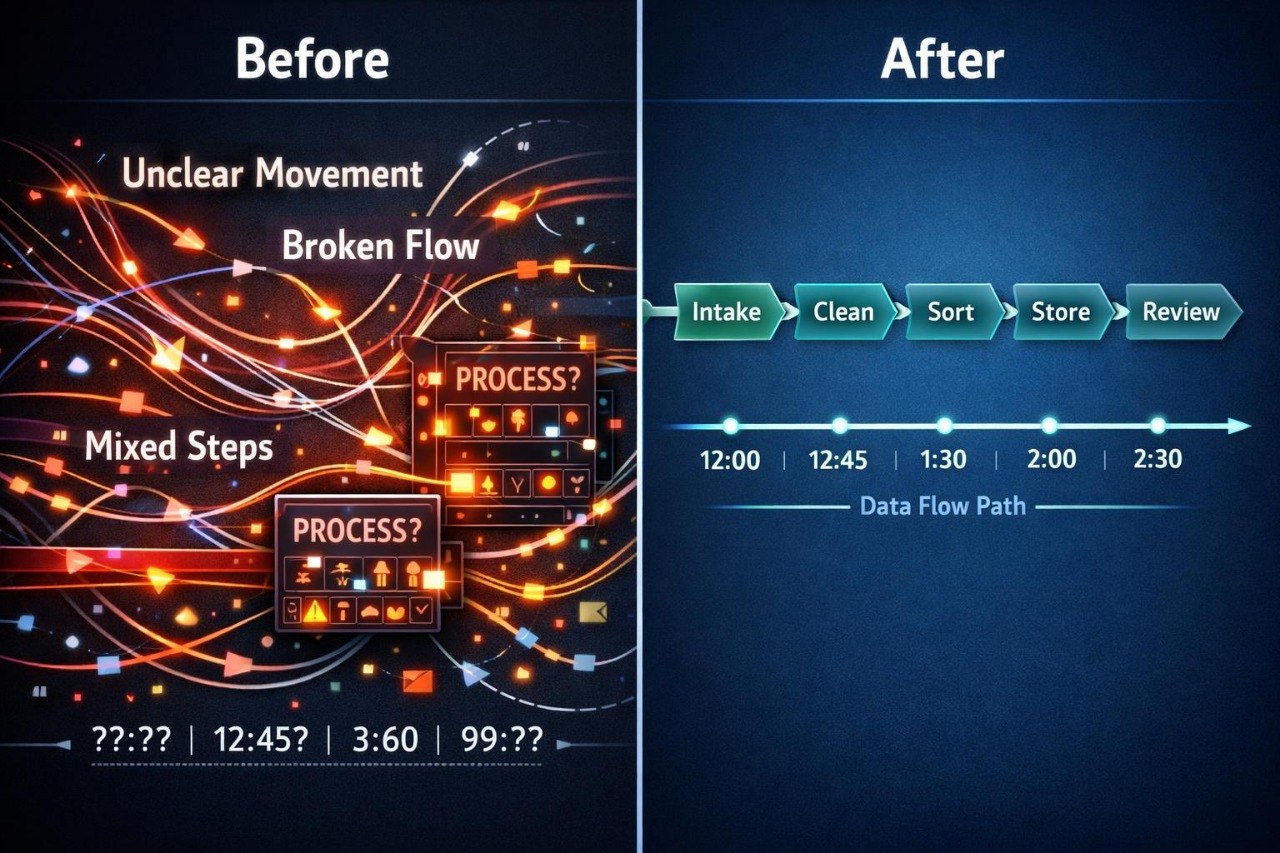Infographic of before and after learning from Frame tier