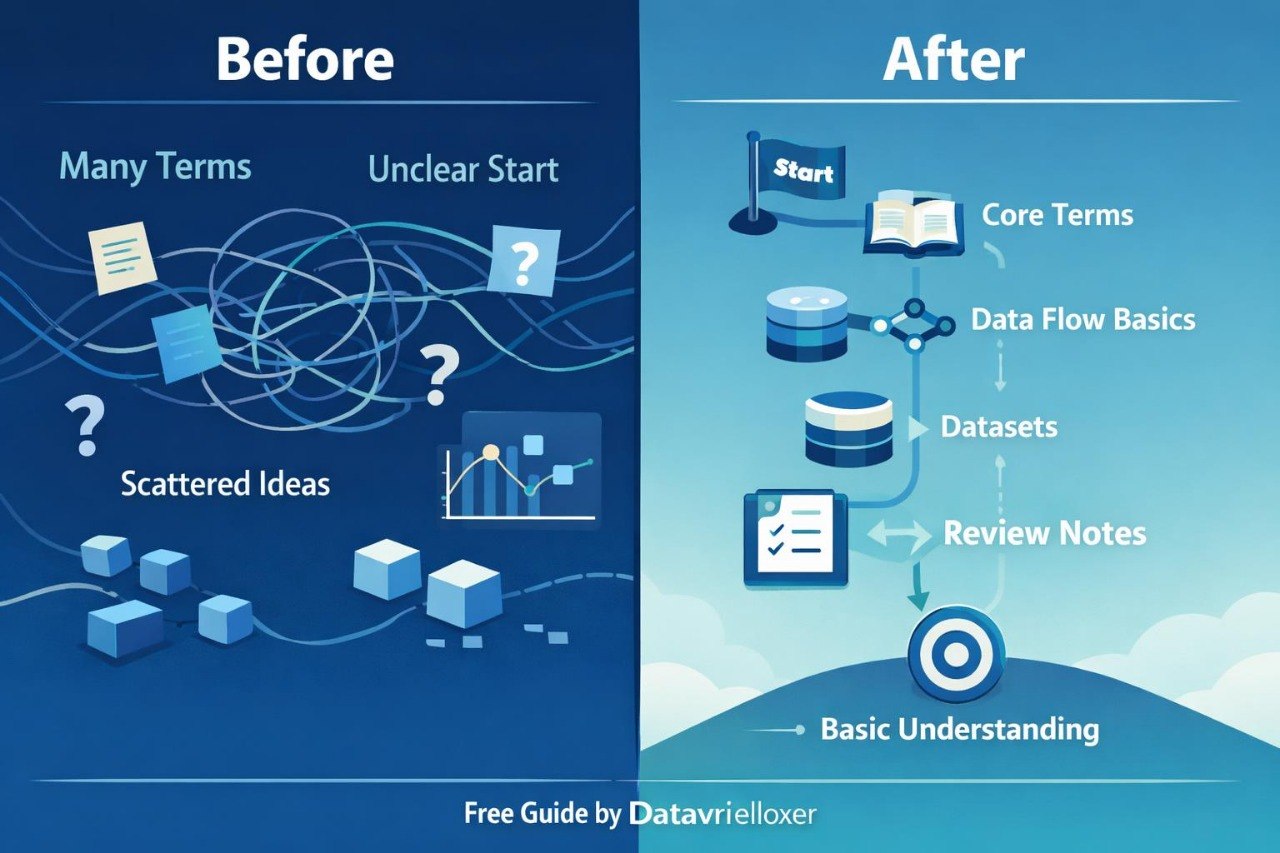 Infographic of before and after learning from Free